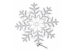 Изделие декоративное с подсветкой Снежинка, 80х1х80 см