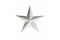 Звезда декоративная рождественская, 90 см (цвет: белый)