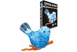 Головоломка 3D Crystal blocks. Голубь с подсветкой