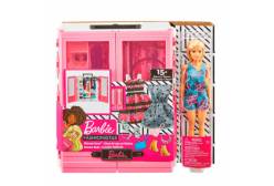 Шкаф Barbie с куклой и аксессуарами