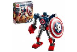 Конструктор LEGO Super Heroes. Капитан Америка. Робот, 121 элемент