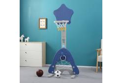 Стойка баскетбольная Pituso Звезда (цвет: синий)