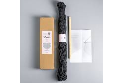 Набор для плетения макраме Пано. Полумесяц, цвет серый (арт. 4738172)