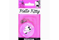 Световозвращатель пешеходный Сoreflect Hello Kitty Круг (розовый), с книжкой