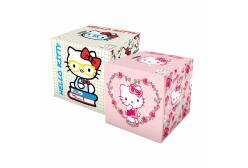 Салфетки бумажные с рисунком World Hello Kitty (клетка + сердце), 2 штуки