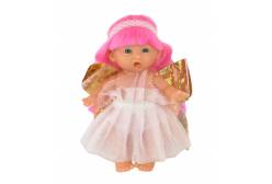 Кукла Джестито Морская фея, в розовом, зевает, 18 см