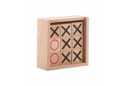 Настольная игра Крестики-нолики, деревянные, арт. 82994