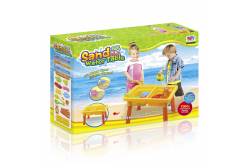 Стол для игр с песком и водой Hualian Toys Транспорт, 57,5х41х37 см