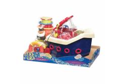 Кораблик с игрушками для ванны, Battat
