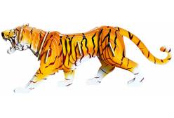 Сборная деревянная модель Тигр, цветная