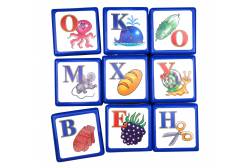 Кубики Алфавит, 9 элементов