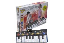 Музыкальный коврик интерактивный IQ Game Baby Mat Пианино. Звуки животных, со световыми эффектами 120х50 см