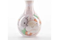 3D Пазл Кролики в бутылке, 128 элементов