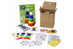 Посылка малышу 3-5 лет: IQ-пирамидка с системой развивающих заданий