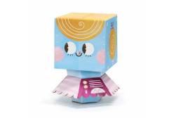 Игрушка из картона Krooom Робот балерина, модель Fold my Robot