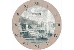 Часы - пазл Петергоф с часовым механизмом