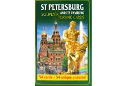 Игральные карты сувенирные Санкт-Петербург и пригороды
