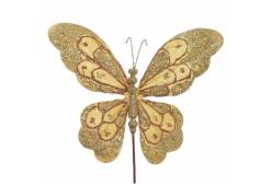 Изделие декоративное Королевская бабочка, 9х24 см