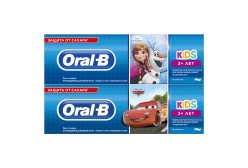 Зубная паста Oral-B Kids. Легкий вкус, 75 мл