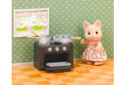 Игровой набор Дочка Котенок на кухне