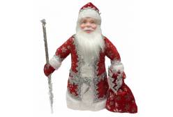 Игрушка-кукла Дед Мороз, 40 см (красный)