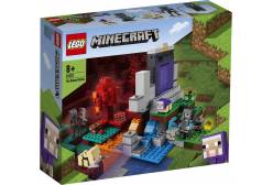 Конструктор LEGO Minecraft Разрушенный портал, 316 элементов