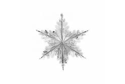 Снежинка для декорирования Веселая затея, 40 см