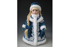Кукла декоративная Снегурочка, 30 см, арт. 22593