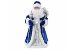 Новогодняя фигурка Дед Мороз, в синей шубке, 41,5 см, арт. 86562