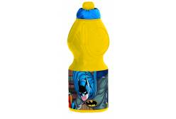 Бутылка пластиковая спортивная фигурная Бэтмен символ (400 мл)