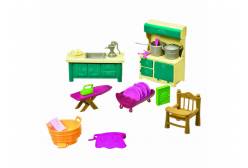 Набор мебели игровой Мини кухня и подсобная комната
