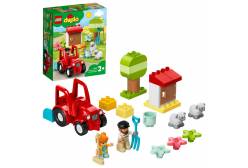 Конструктор LEGO DUPLO Town. Фермерский трактор и животные, 27 элементов