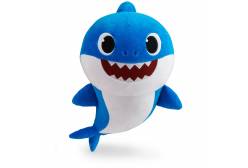 Музыкальная плюшевая игрушка Baby shark. Папа акула, 15 см