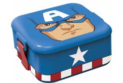 Ланч-бокс пластиковый Мстители. Капитан Америка