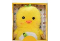 Мягкая игрушка-повторюшка Цыпленок, 15x10 см