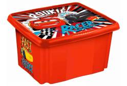 Ящик для игрушек Keeeper deco-box paulina Cars (цвет: красный), 24 л