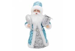 Кукла Дед Мороз, 25 см, цвет: голубой
