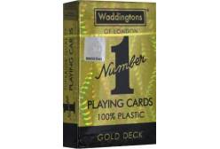 Карты игральные цветные золото Waddingtons No 1(WM-029391)
