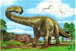 Пазл Динозавр Диплодок, 30 элементов