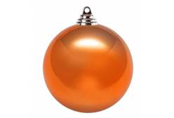 Новогодний шар, 7 см, 6 штук, цвет: оранжевый, арт. ЕК0384