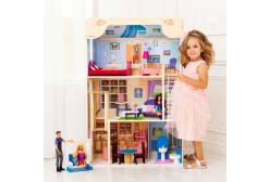 Кукольный домик для Барби Грация (16 предметов мебели, лестница, лифт, качели)