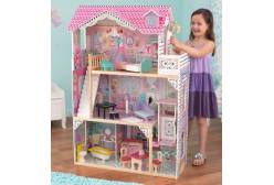 Трехэтажный дом для Барби Аннабель с мебелью (подарочная упаковка)