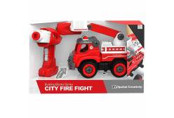Конструктор-машина на радиоуправлении City Fire Fight