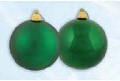 Набор шаров Mister Christmas (цвет: зеленый)