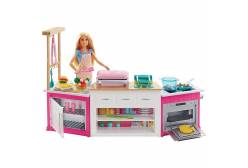 Набор Barbie Супер кухня, с куклой
