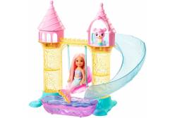 Игровой набор Barbie Замок русалочки Челси