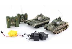 Танковый бой на радиоуправлении Т-34 (СССР) vs King Tiger (Германия)