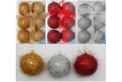 Набор новогодних шаров (6 штук)