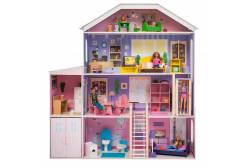 Домик для Барби Фантазия (гараж, лифт, лестница, мебель)