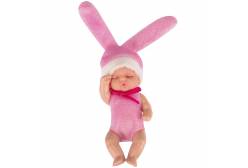 Кукла-младенец в шаре DollyToy Пупс в костюмчике, 11,5 см, цвет: ярко-розовый
